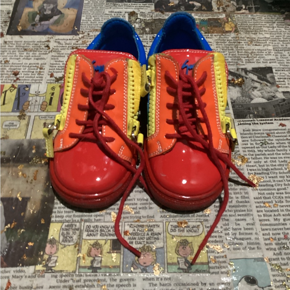 RNBW Multicolor By Giuseppe Zanotti European Size 23 (US 7) GREAT CONDITION.